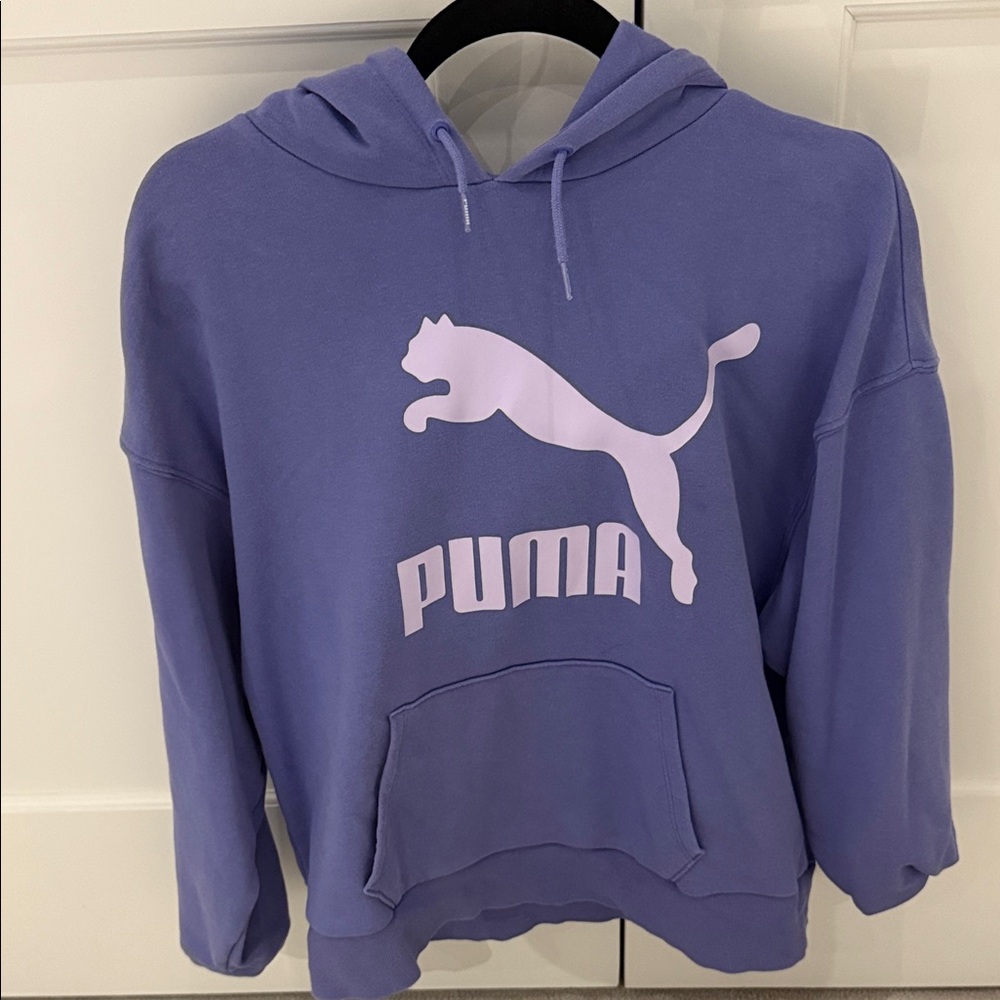 Puma Purple Hoodie Sweatshirt
